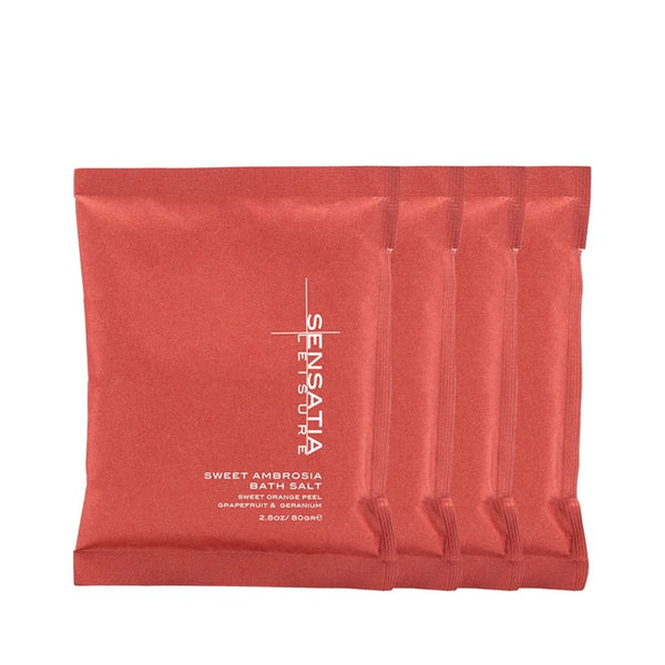 Sensatia - Leisure Sweet Ambrosia Bath Salt Sachets , 4 x 80 gr
