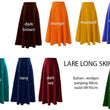Mid Length Flare Skirt