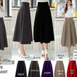 Mid Length Flare Skirt