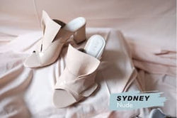 Nuku Sydney Nude Glossy Heels