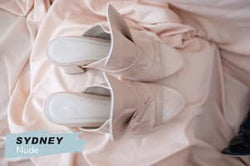 Nuku Sydney Nude Glossy Heels