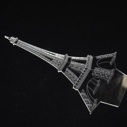 Lampu Tidur Hias LED 3D Transparan - Desain Eiffel Tower
