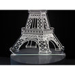 Lampu Tidur Hias LED 3D Transparan - Desain Eiffel Tower