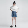VERV A LINE SKIRT - BLUE
