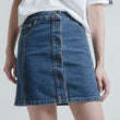 VERV A LINE SKIRT - BLUE