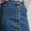 VERV A LINE SKIRT - BLUE