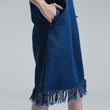 VERV RAW HEM SLEEVELESS DRESS