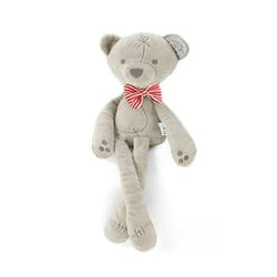 Soft Bowtie Bear Toy - Teddy Bear - Mainan Edukasi