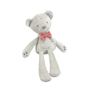 Soft Bowtie Bear Toy - Teddy Bear - Mainan Edukasi