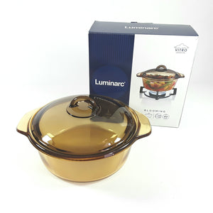 LUMINARC PANCI KACA VITROLINE BLOOMING CASSEROLE 2L