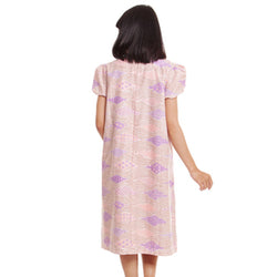 MEGAN DRESS BATIK - GAUN WANITA BROWN