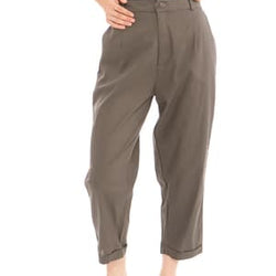 Kama Linen Pants in Dark Grey
