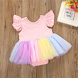 Dress Bayi - Unicorn Glittery Romper Dress