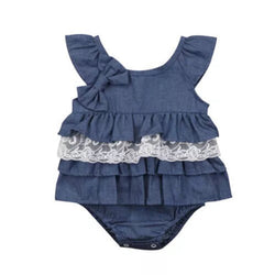Baju Bayi - Danish Denim Romper