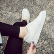 Sneakers Wanita - Kulit Asli