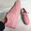 Sneakers Wanita - Kulit Asli