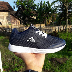 Sepatu Sport - Adidas Spider Running Men, Navy Blue