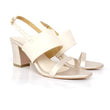 Amazara Bianca Gold Nude Heels
