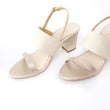 Amazara Bianca Gold Nude Heels