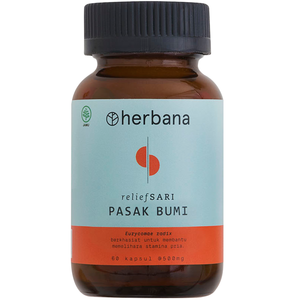 Herbana Relief Sari Tongkat Ali / Long jack - 60 Kapsul