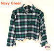 Crop Top Flanel