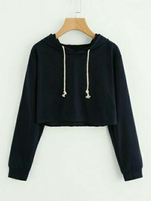 Hoodie crop polos hotsell