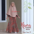 Gamis Shafeeya - Haura Bamboo Teracota