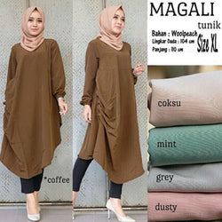 Baju Atasan Wanita - Magali Tunik Blouse