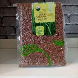 Lingkar Organik Beras Merah 1 kg Vacuum