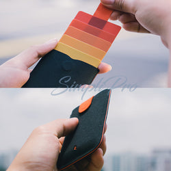 Dompet Stylish Mini Slim Pull Tab Wallet