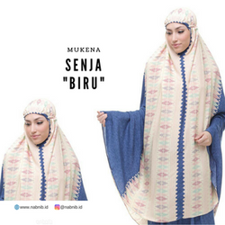 Mukena Dewasa Senja Navy