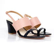 Amazara Bianca Black Pink Heels