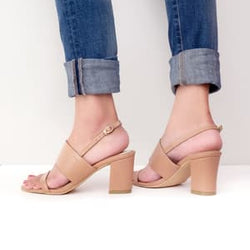 Amazara Bianca Hazelnut Heels