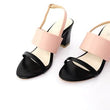 Amazara Bianca Black Pink Heels