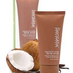 Sensatia Botanicals - Coconut & Vanilla Facial Scrub 60ml