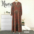 Gamis Shafeeya - Haura Bamboo Teracota
