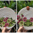 TAS ROTAN CANTIK FLOWER