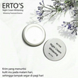 ERTO'S Night Cream Whitening