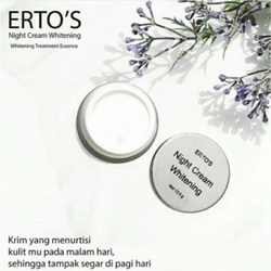 ERTO'S Night Cream Whitening