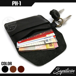 Dompet Kunci Kulit Sapi Vintage