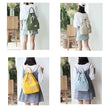 Tas Ransel Kanvas Serut